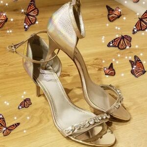 Glint rhinestone sandals